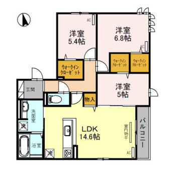 【間取り】 | アンサンブル大今里