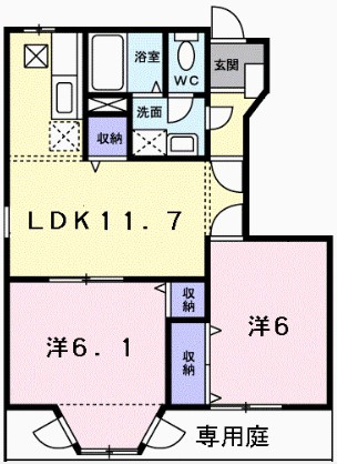 【間取り】 | フォレストール1番館