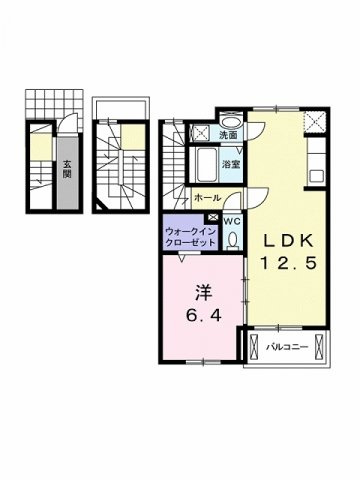 【間取り】 | ノーヴァ　ミトモⅡ