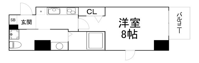 【間取り】 | メインステージ西天満T’s SQUARE