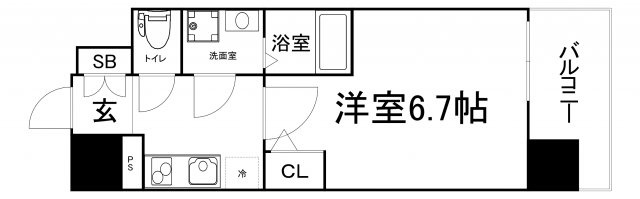 【間取り】 | エスリード梅田グレイス