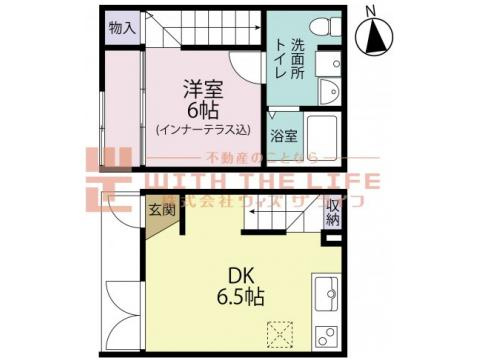 R-BOX津福III【キャッシュバック対象物件】の間取り