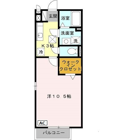 フローラ山の下の間取り