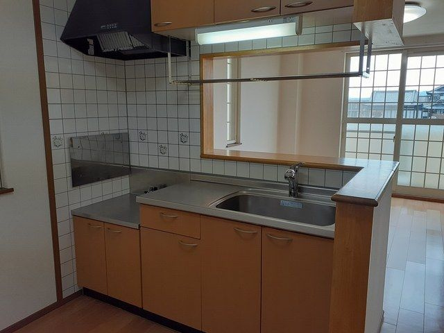 セントラル　ヴィレッジ　Ａ棟のキッチン