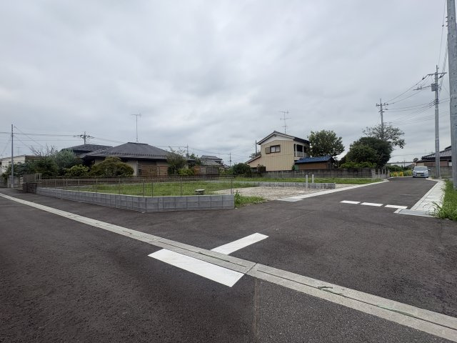 クライン羽生市東第4期【建築条件付き売地】の外観|【羽生市東第４期　現地外観】
※令和８年８月時点
