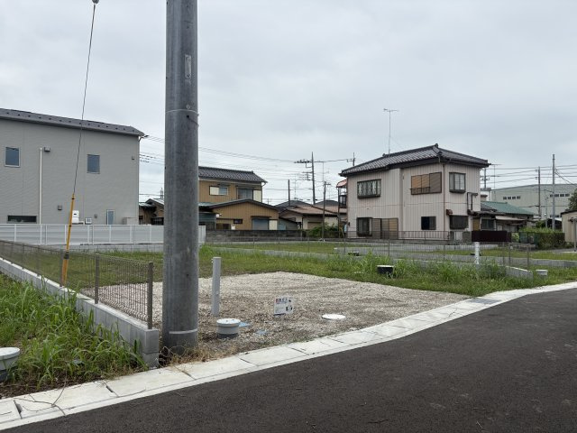 クライン羽生市東第4期【建築条件付き売地】の外観|【羽生市東第４期　現地外観】
※令和８年８月時点