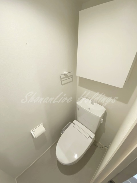 藤沢市辻堂新町２丁目の賃貸マンションのトイレ