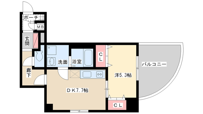 【間取り】 | ランドマークシティ梅田東
