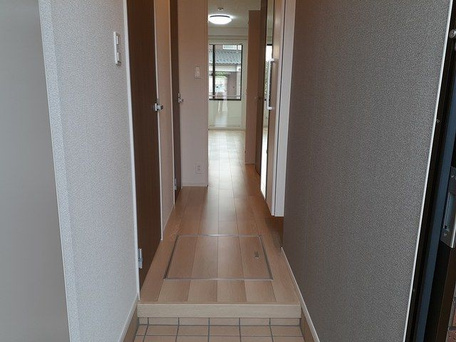 エスポワールＡの玄関