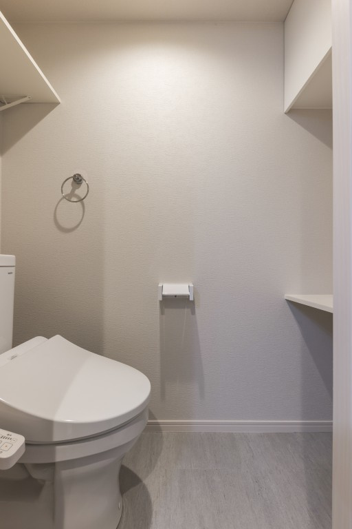 ヘゼリヒフラット　中浦和のトイレ|ゆったりとした空間のトイレです