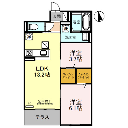 SOURIANの間取り