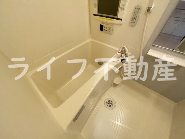 アット長田の浴室|ゆったり過ごせるお風呂です