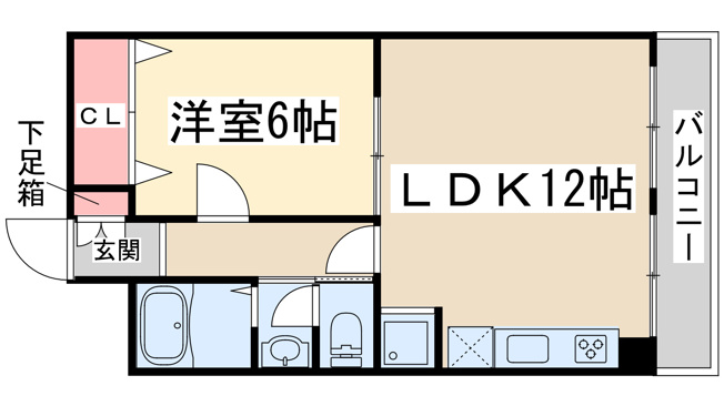 【間取り】 | サンフラッツ新大阪本館