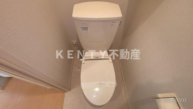 【トイレ】 | ココナッツ・コート | 落ち着いたトイレです