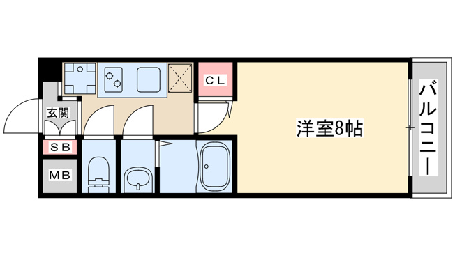 【間取り】 | カルム西淡路