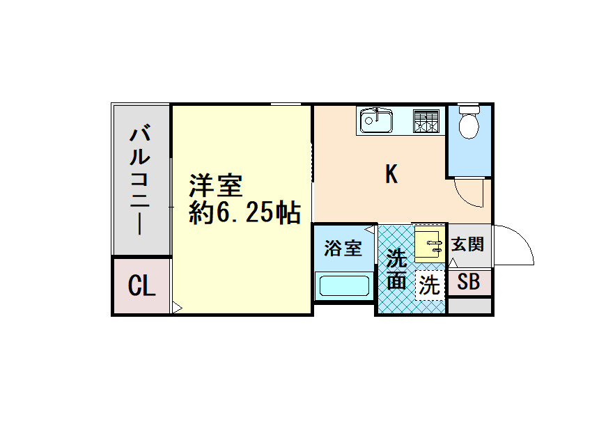 レクエルド深江の間取り