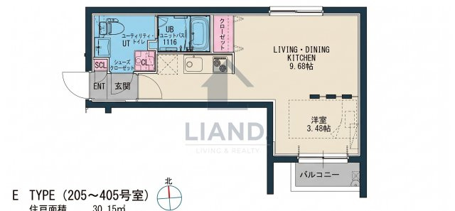 quador姪浜　姪北小学校区の間取り|quador姪浜