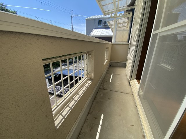 日野町一戸建のバルコニー