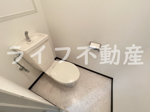 ハイムカランツのトイレ|ゆったりとした空間のトイレです