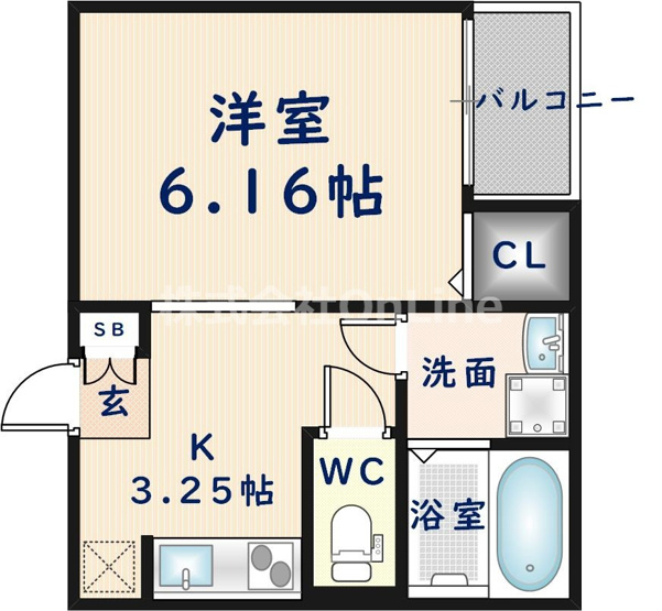 【間取り】 | Fstyle若江本町2号館