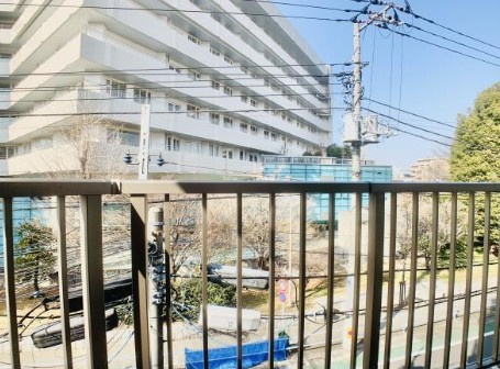 ライブカーザ板橋大山のバルコニー