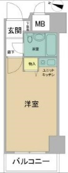 ダイアパレス王子公園の間取り