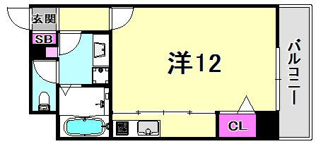 Villa Maria布引の間取り