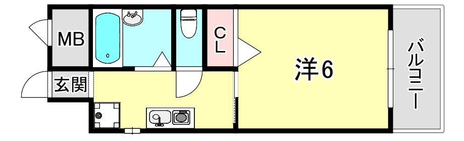ヒルハイム神戸の間取り