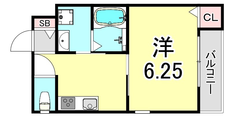 レクエルド深江の間取り