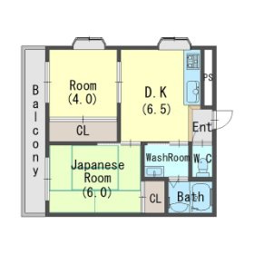 メゾンドルミエール妙法寺の間取り