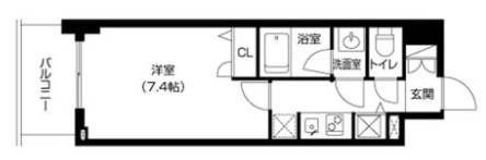 アーバネックス大阪城WESTの間取り
