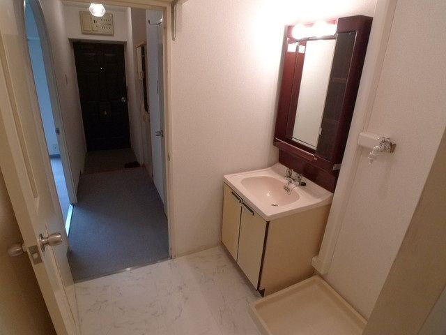 ロワールマンション大濠の洗面所