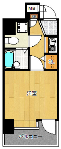 ピュアドームエスタシオ高宮の間取り
