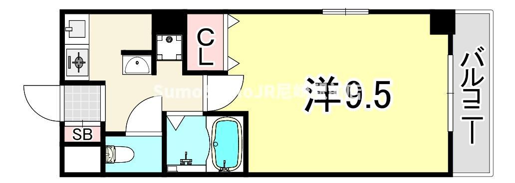 べステック・南塚口の間取り