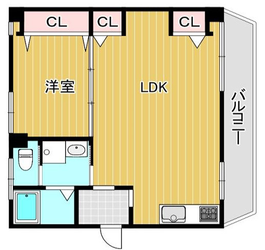 サンビレッジ中山手の間取り