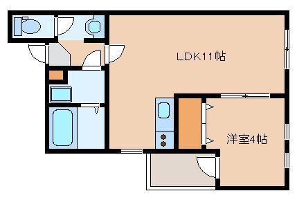 リテラ吉塚の間取り