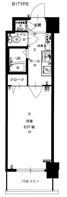 エンクレスト赤坂弐番館の間取り