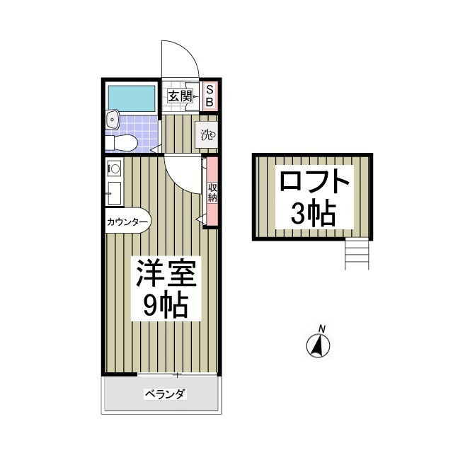 カーザソフィアの間取り