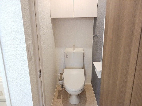 クイーンハウスⅡ　Ａ棟のトイレ|コンパクトで使いやすいトイレです
