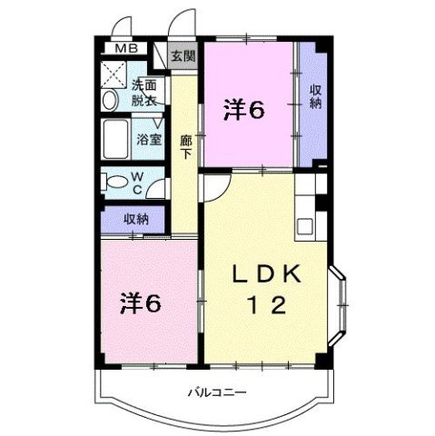 スリーズマンションの間取り