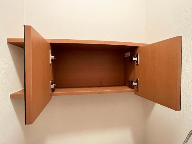 グリーンアヴェニューの収納|トイレ戸棚