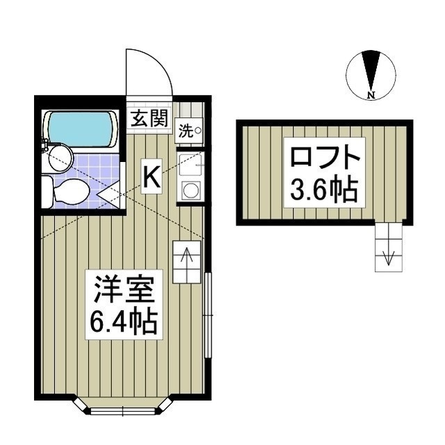 メゾンK&Sの間取り