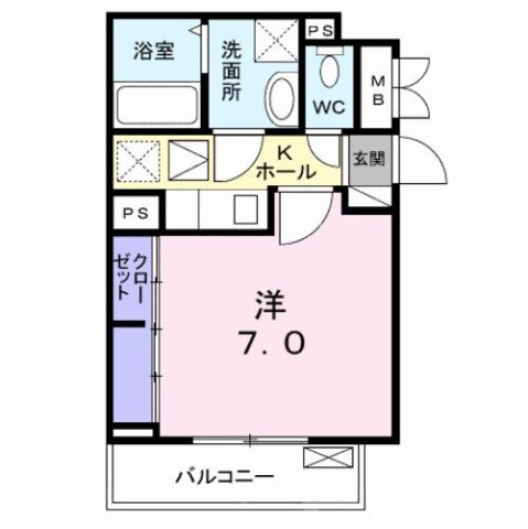 ベル　アルカンシエル・Ｓの間取り