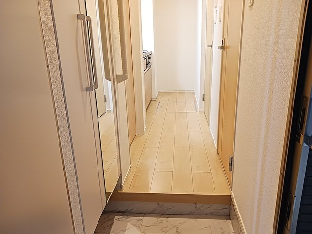 ベル　アルカンシエル・Ｓの玄関|毎日通る玄関はこちらです