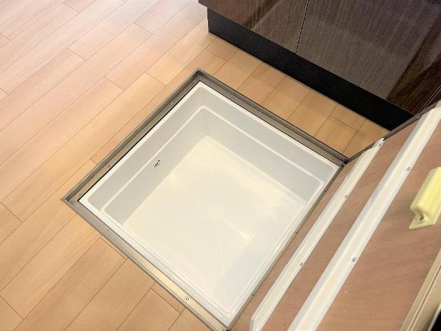 グリーンシャトーの収納|床下収納