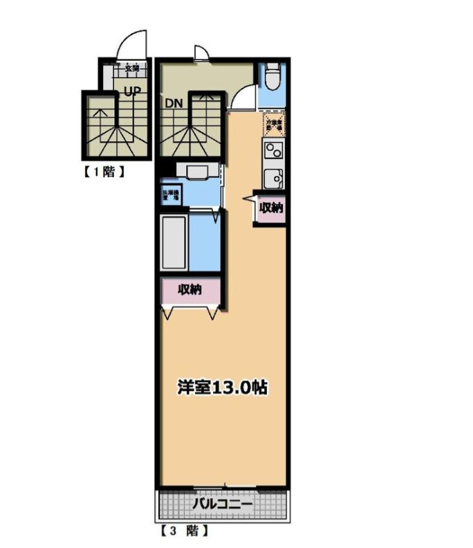 BELL HOUSEの間取り
