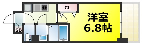 【間取り】 | フォーリアライズ大正ノーブル 仲介手数料無料