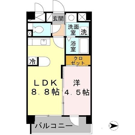 ファミール・園田の間取り