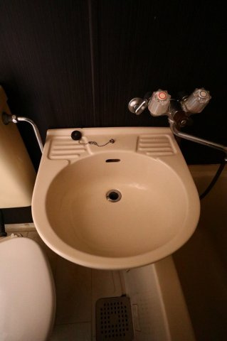 ラメール板宿の洗面所