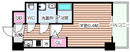 【間取り】 | アドバンス西梅田ビオス